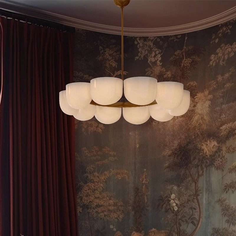 Hanging Moon Lamp - Lampa wisząca ze szkła w kolorze