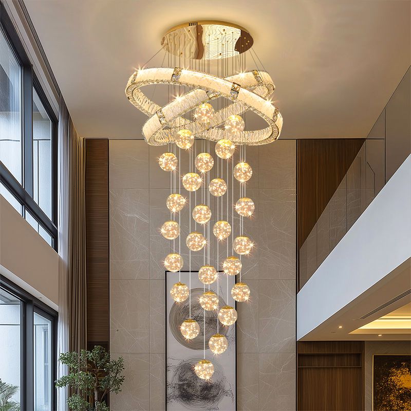 Hanging Moon Lamp - Nowoczesny wystrój domu oświetlenie led lampy