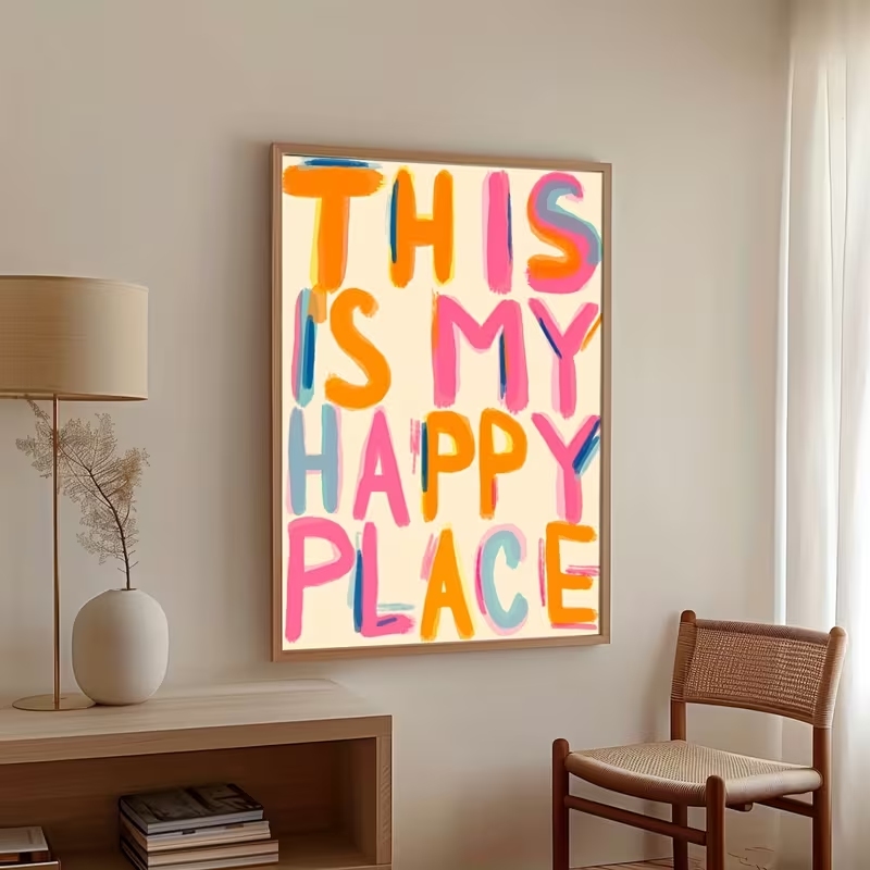 Home Decor Reviews - Nowoczesny Obraz na Płótnie z Cytatami: