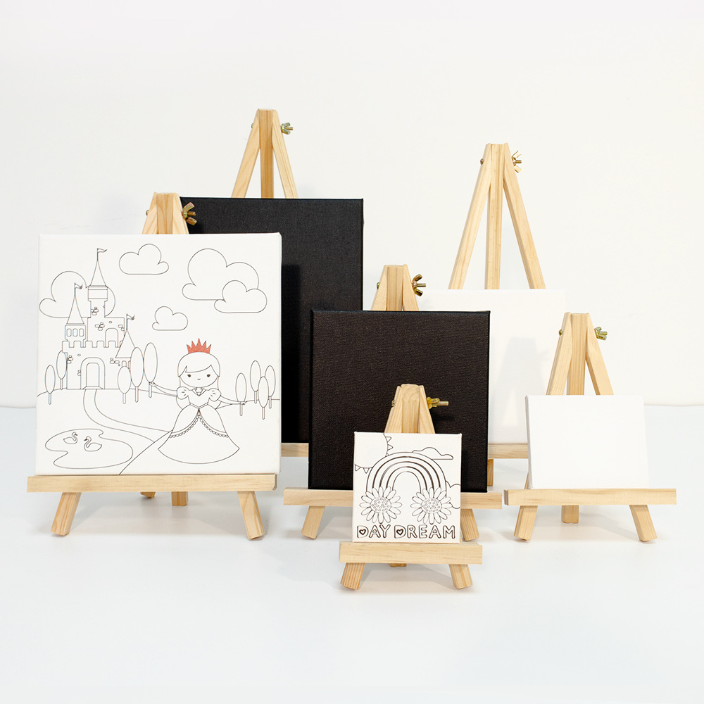 Canvas Painting - Mini Sztaluga Artystyczna Mini Półka Zestaw