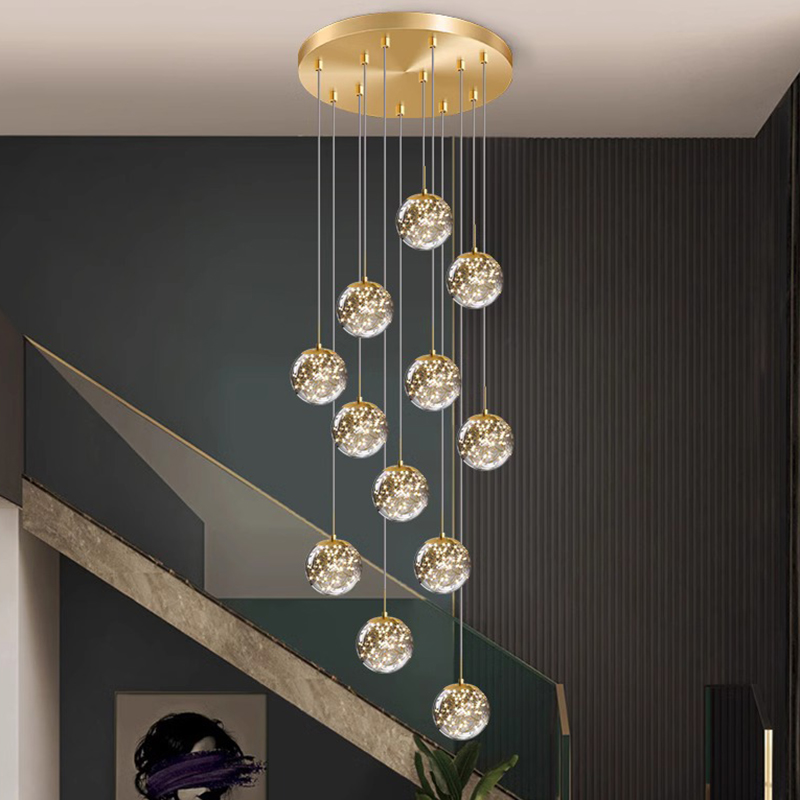 Hanging Moon Lamp - Nowoczesne lampy wiszące do jadalni, oświetlenie