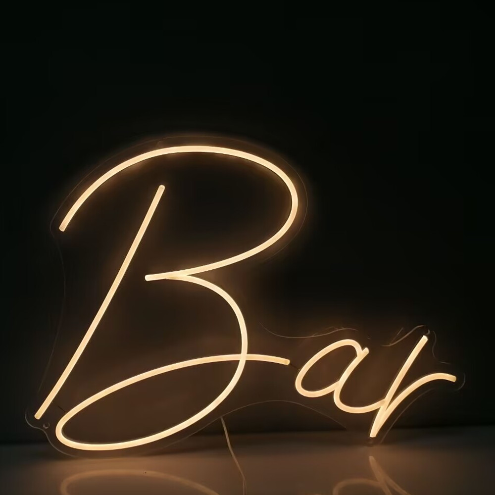 Home Decor Logo Design - Neon LED na zamówienie, personalizowany design