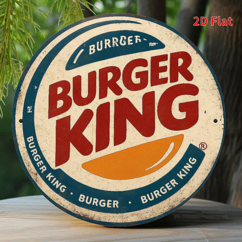 Home Decor Logo - Logo Burger King w stylu retro