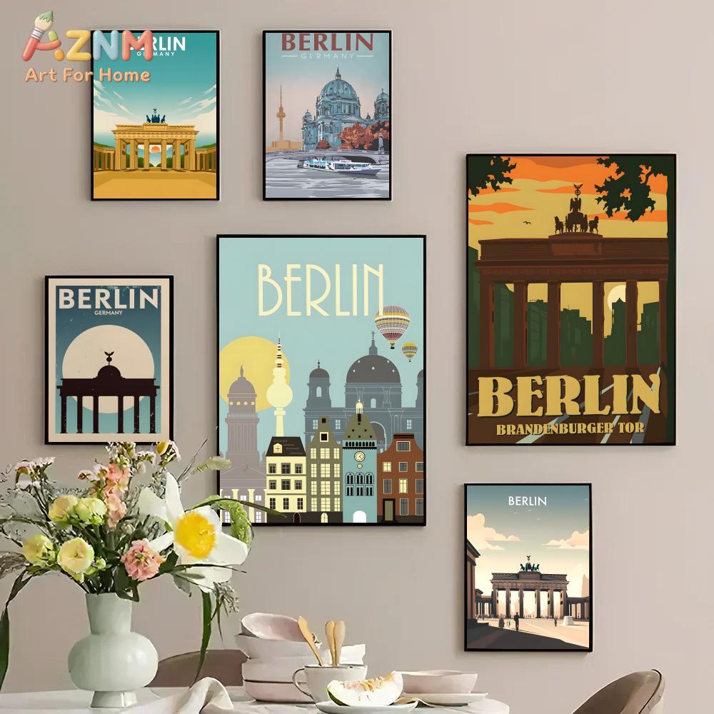 Germany Home Decor - AZNM Berlin Niemcy Obraz na płótnie