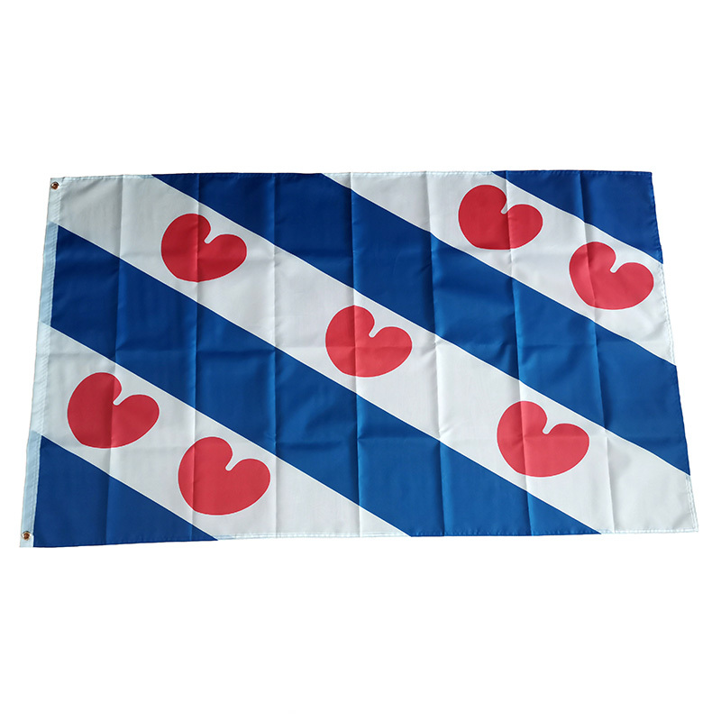 Home Decor Netherlands - Flaga Frieslandii Holandia Miasto 60x90cm 90x150cm