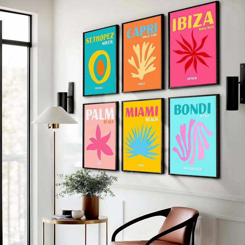 Home Decor Bali - Plakat Naklejka Bali Ibiza Capri Bondi