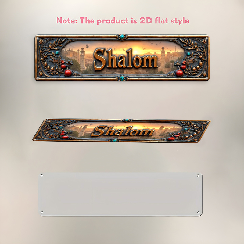 CIFBUY Vintage Shalom Hebrajsk – Home Decoration recenzja i cena
