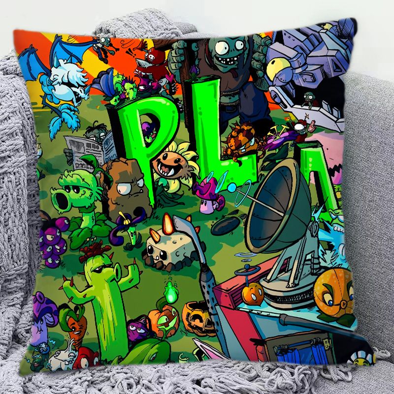 Poduszka z motywem Plants Vs.  – Decorative Throw Pillow recenzja i cena