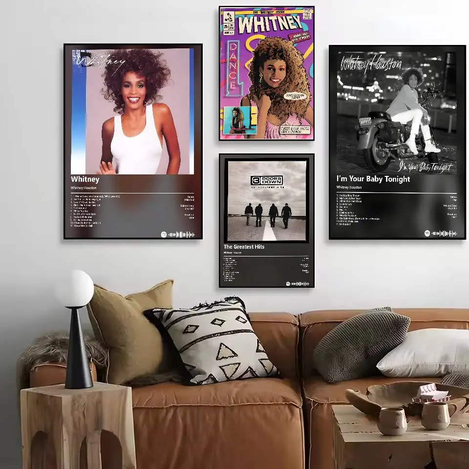Plakat z okładką albumu piosen – Home Decor Houston recenzja i cena