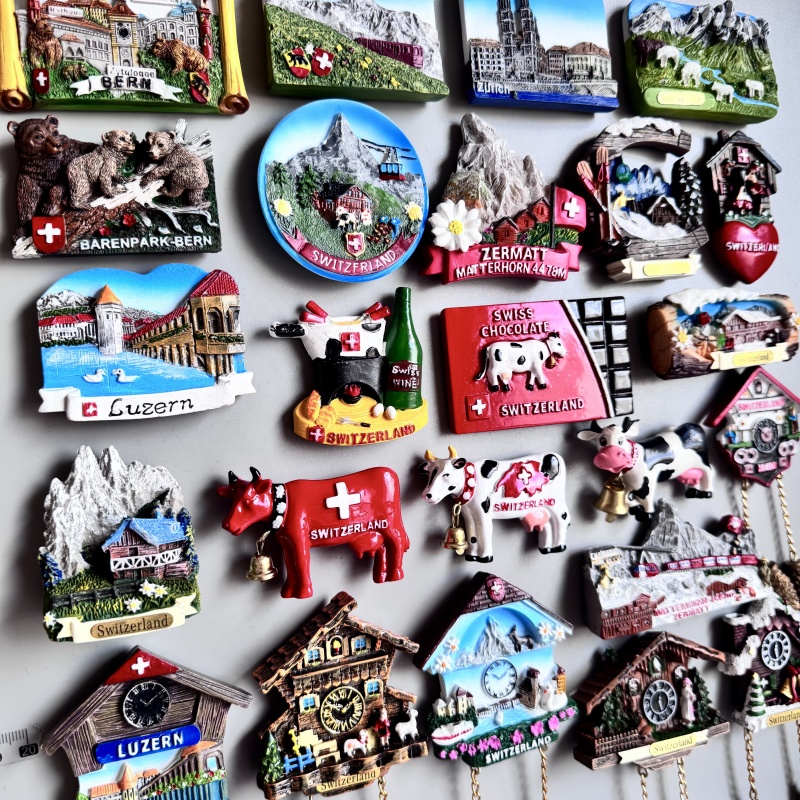 Szwajcaria Magnesy na Lodówkę  – Home Decor Zurich recenzja i cena