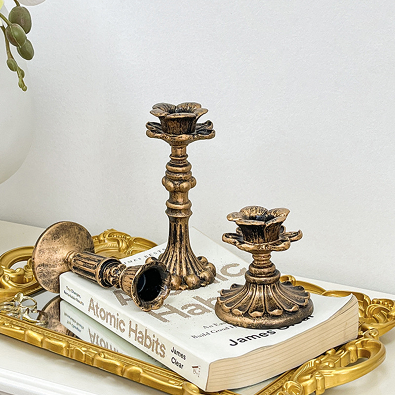 Antyczny brązowy świecznik w s – Home Decoration recenzja i cena