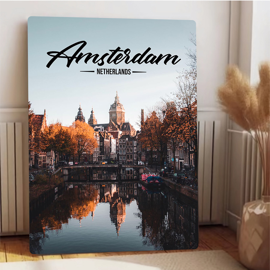 Amsterdam Holandia Krajobraz M – Home Decor Netherlands recenzja i cena