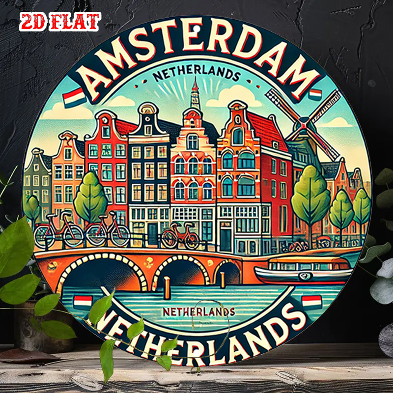 Płaska, dwuwymiarowa, okrągła  – Home Decor Netherlands recenzja i cena