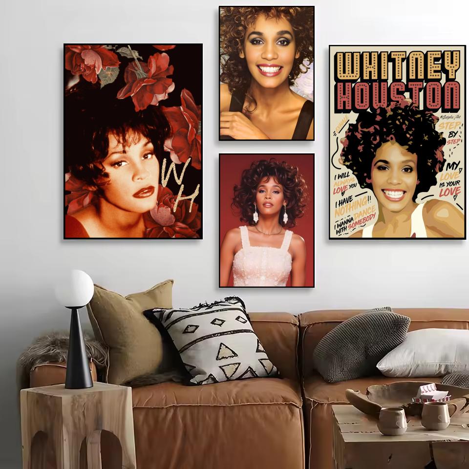 Plakat W-Whitney Houston HD Sa – Home Decor Houston recenzja i cena