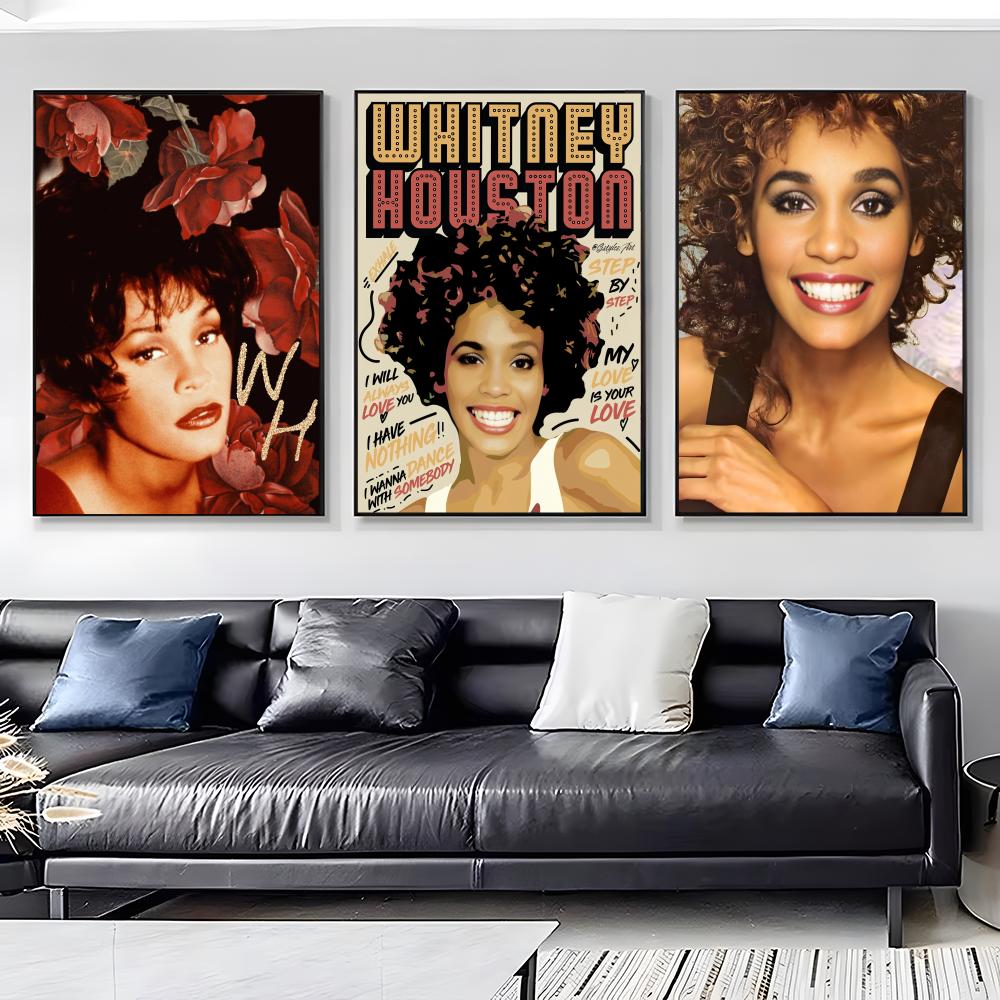 Plakat W-Whitney Houston HD Sa – Home Decor Houston recenzja i cena