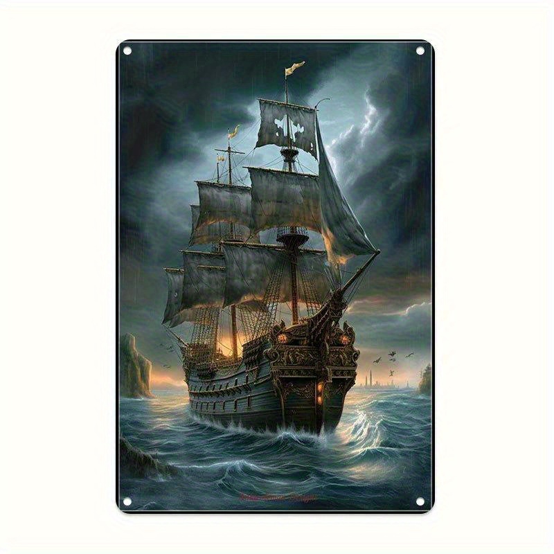 Metalowy szyld ścienny w stylu – Home Decor Nautical recenzja i cena