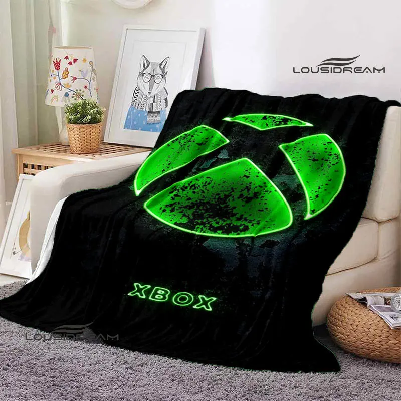 Koc polarowy z logo Xbox, mięk – Home Decor Logo Design recenzja i cena