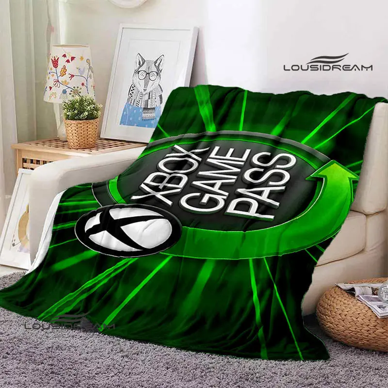 Koc polarowy z logo Xbox, mięk – Home Decor Logo Design recenzja i cena