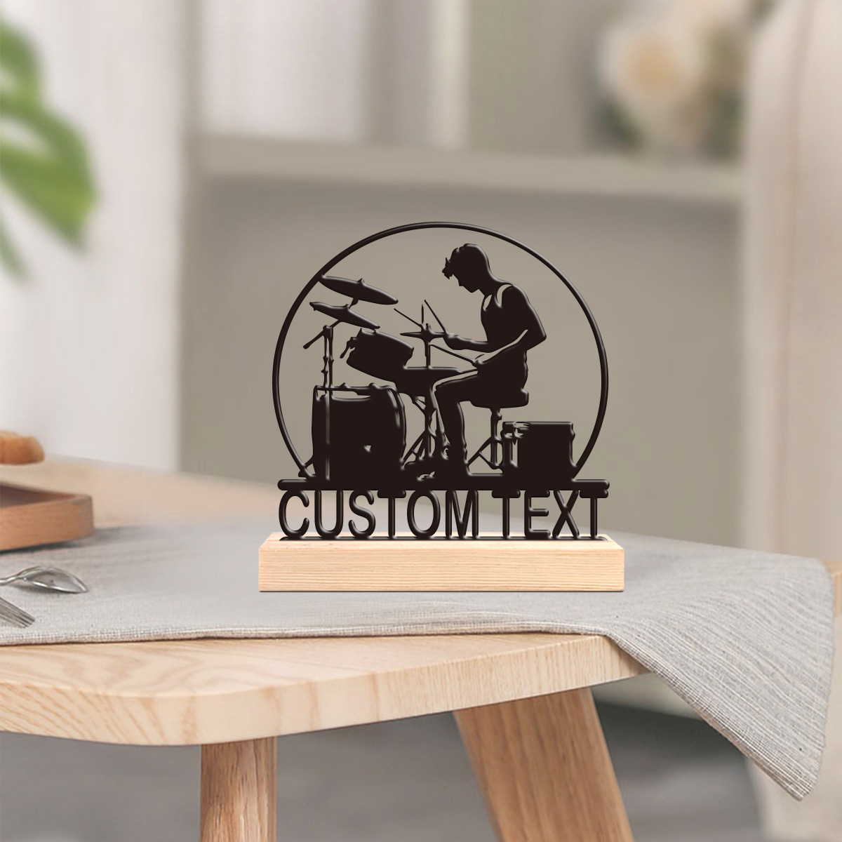 1 szt. Ciekawa metalowa statue – Home Decor Unique recenzja i cena
