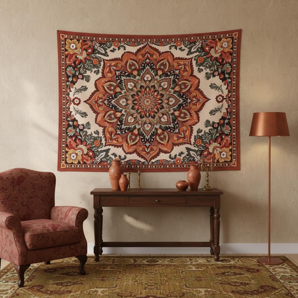 Gobelin Mandala w Stylu Vintag – Home Decor Indonesia recenzja i cena