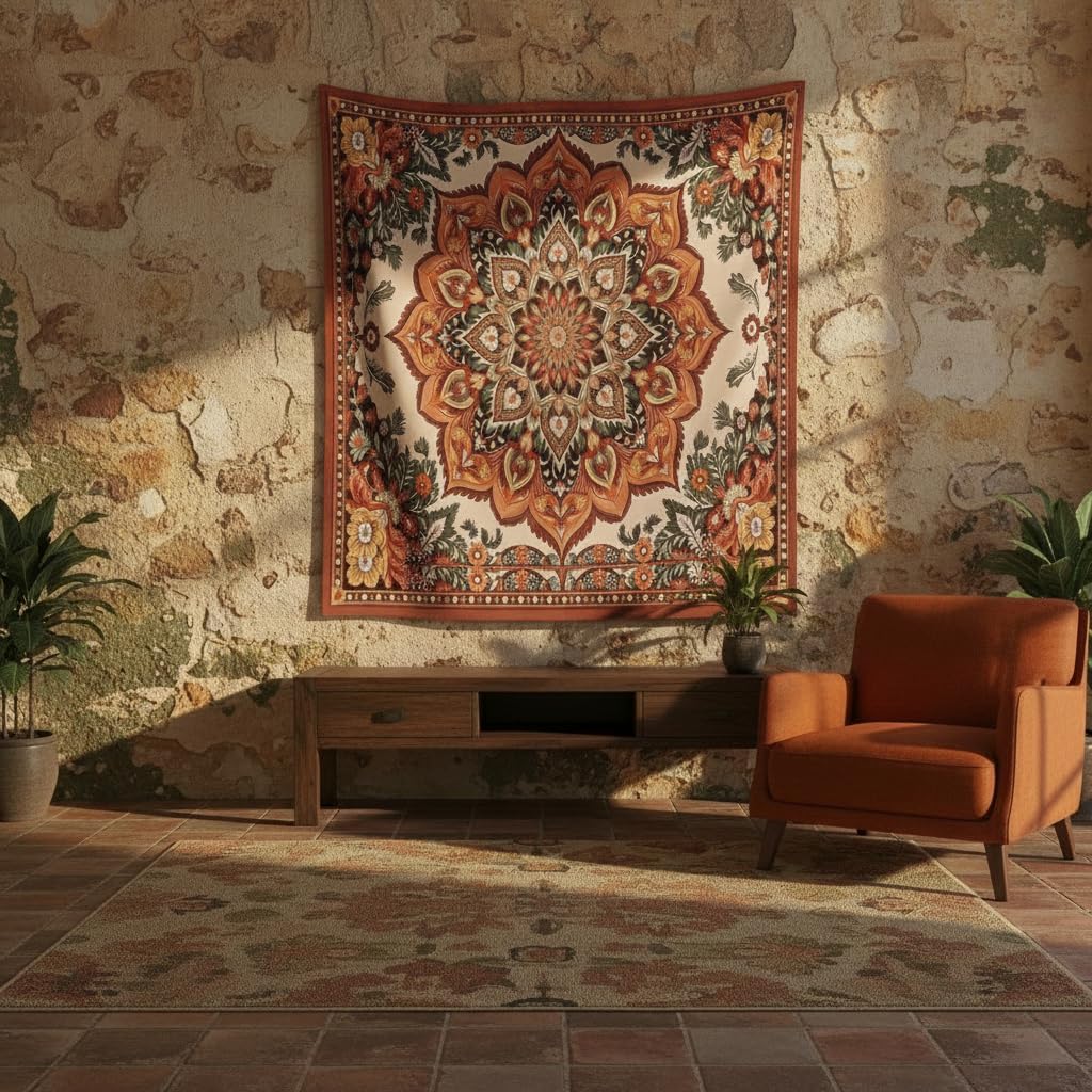 Gobelin Mandala w Stylu Vintag – Home Decor Indonesia recenzja i cena