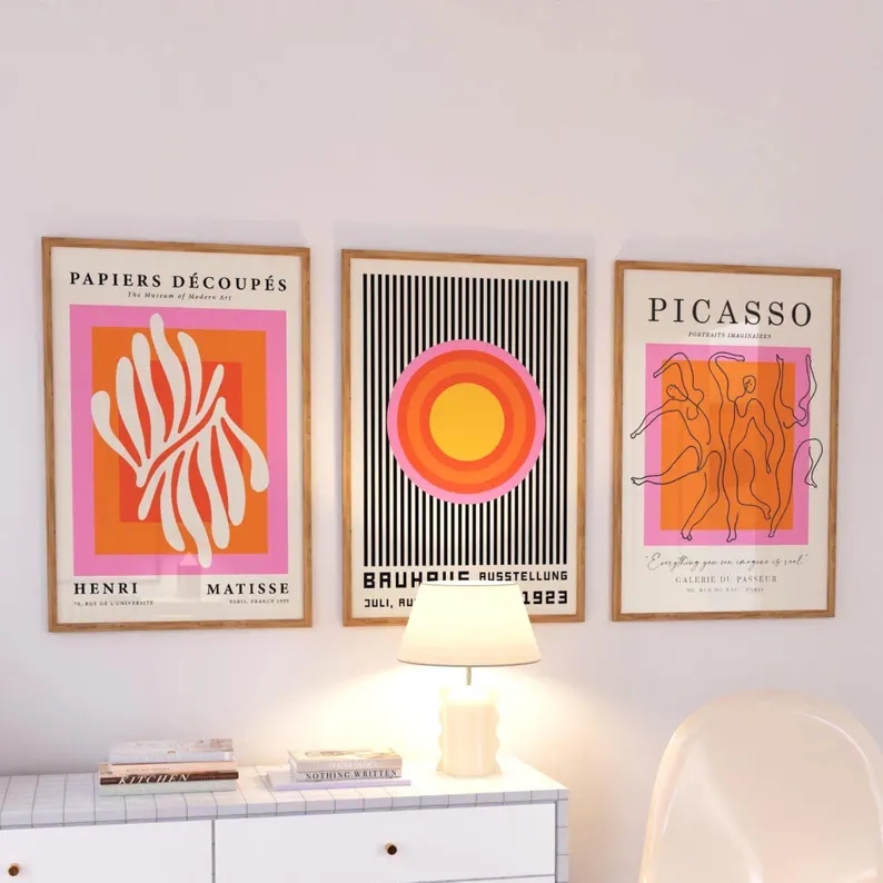 3 szt. Nowoczesne pomarańczowe – Home Decor Reviews recenzja i cena