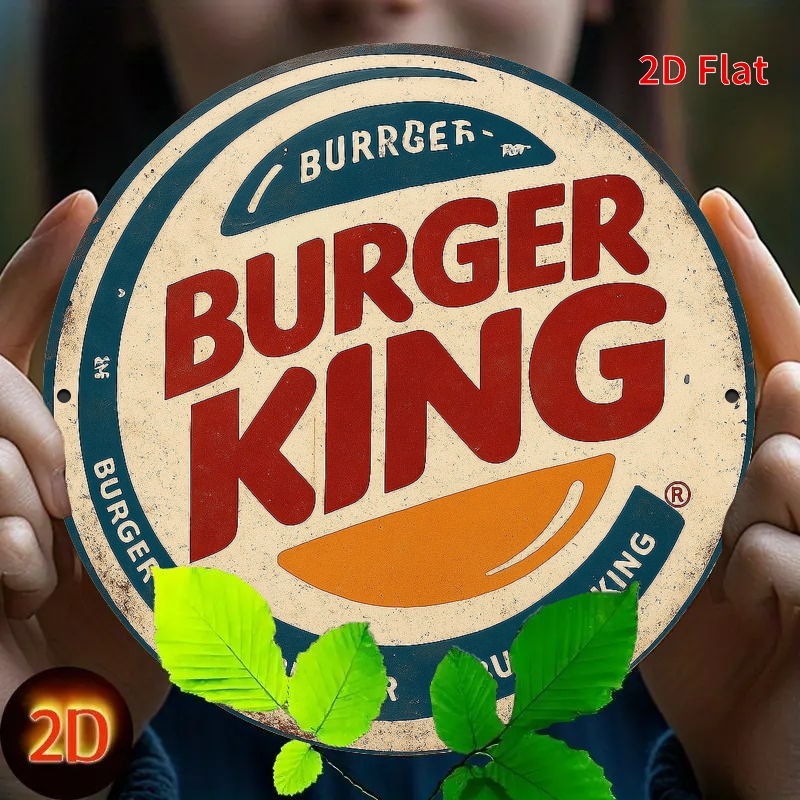 Logo Burger King w stylu retro – Home Decor Logo recenzja i cena