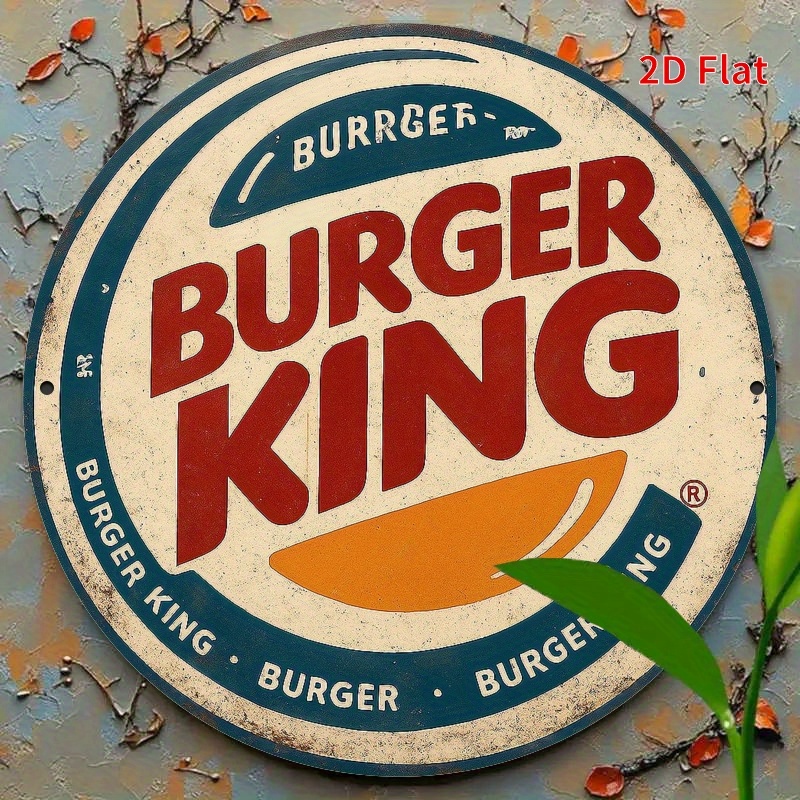 Logo Burger King w stylu retro – Home Decor Logo recenzja i cena