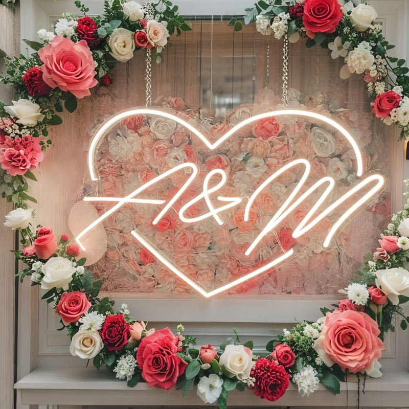 Neon LED w kształcie serca z i – Home Decor Unique recenzja i cena