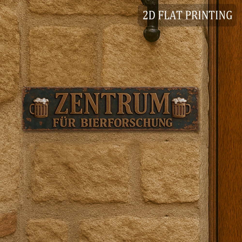 Metalowy szyld 2D, płaski, zab – Germany Home Decor recenzja i cena