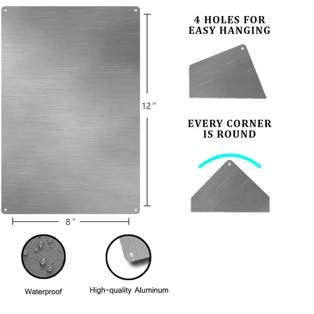 Dekoracyjna metalowa tabliczka – Germany Home Decor recenzja i cena