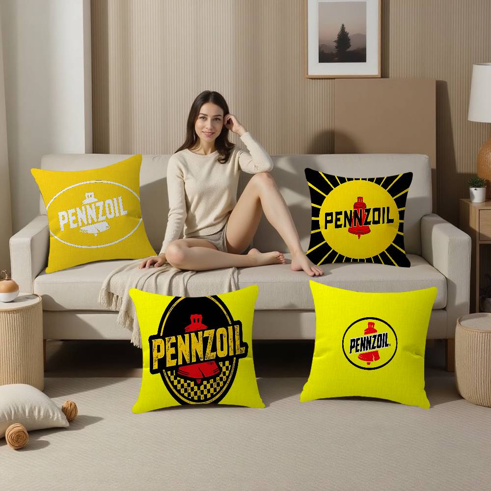 Poszewka na poduszkę z logo PE – Home Decor Logo Design recenzja i cena