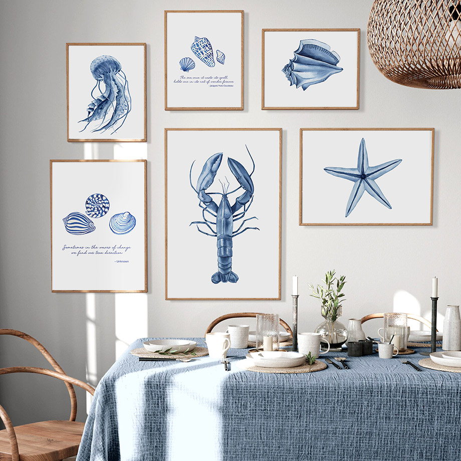 Plakaty i reprodukcje z akware – Home Decor Nautical recenzja i cena