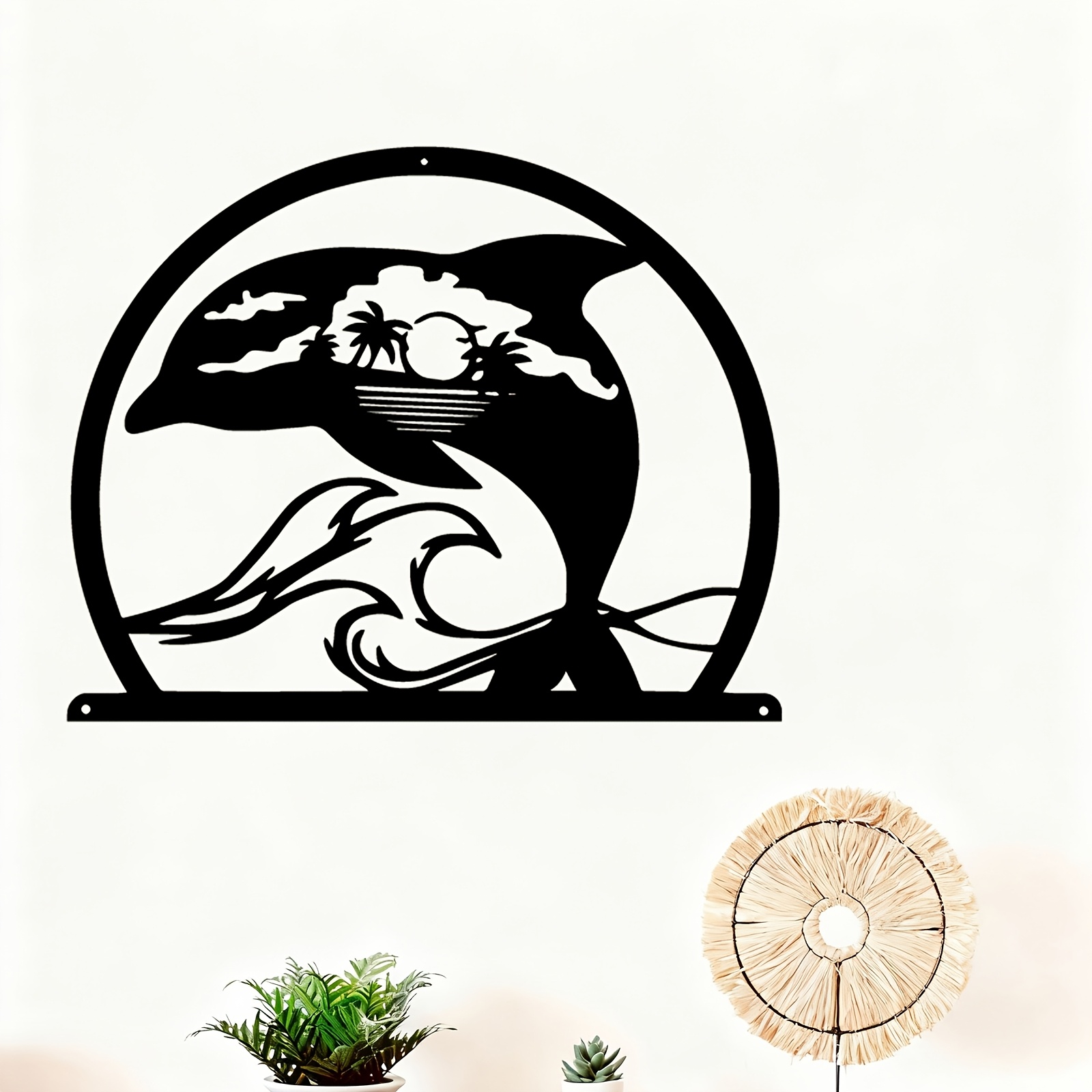 Metalowa dekoracja ścienna w s – Home Decor Nautical recenzja i cena