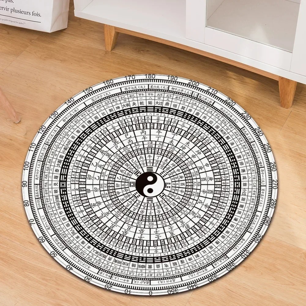 Okrągły dywan Yin Yang Taiji K – Home Decor Indonesia recenzja i cena