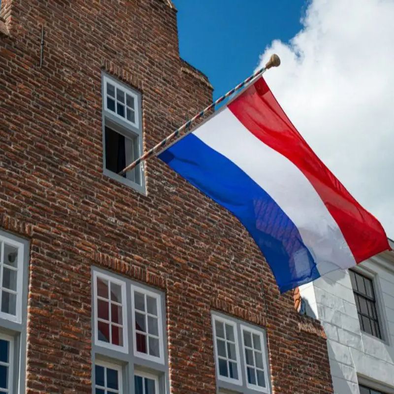Flaga Holandii 90*150CM Polies – Home Decor Netherlands recenzja i cena