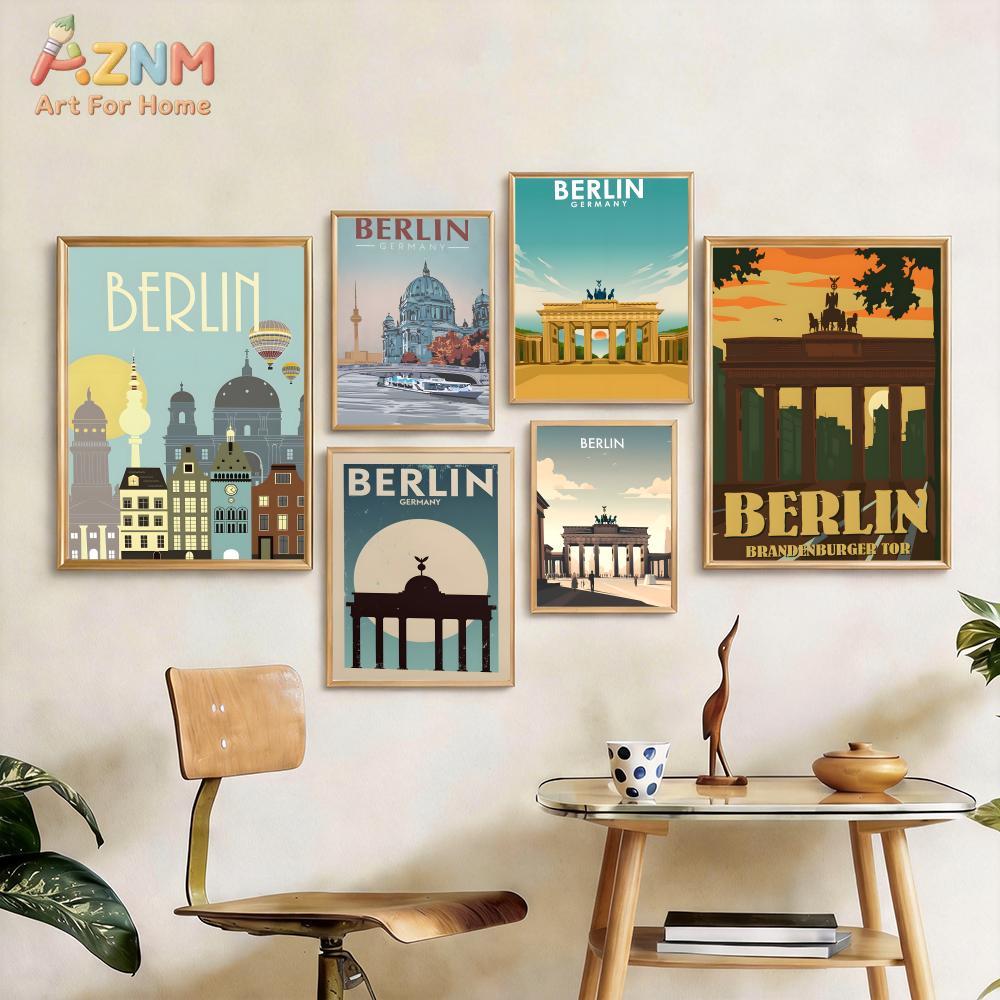 AZNM Berlin Niemcy Obraz na pł – Germany Home Decor recenzja i cena