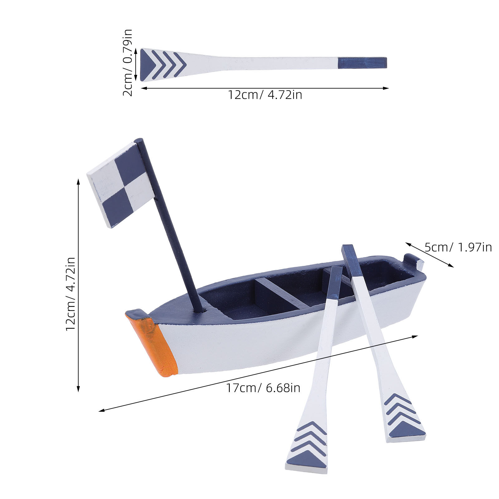 1 Zestaw Drewnianych Łodzi Żag – Home Decor Nautical recenzja i cena