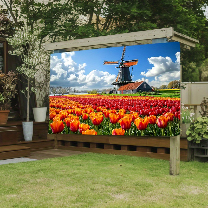 Gobelin Ścienny Wiatrak Pole T – Home Decor Netherlands recenzja i cena