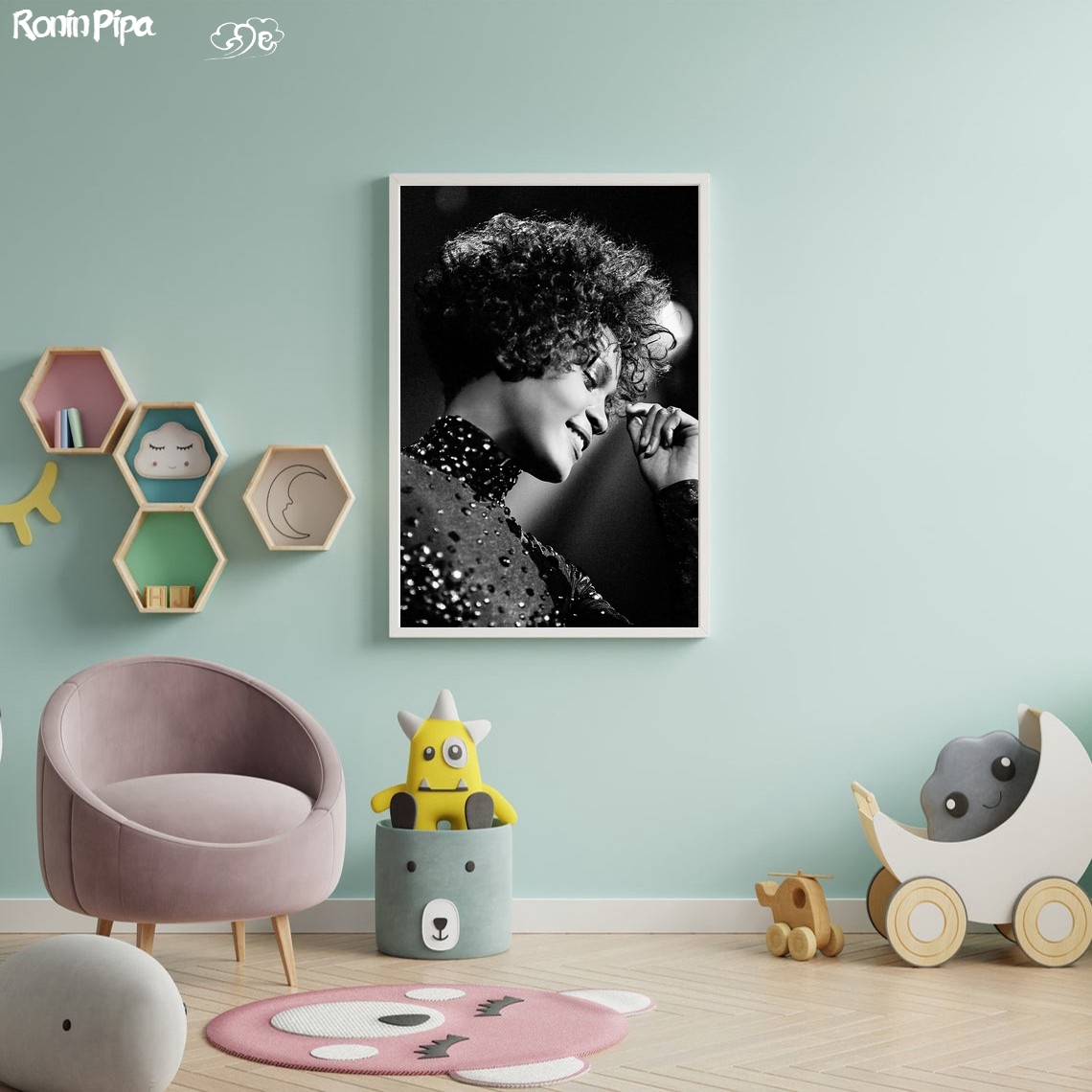 Whitney Houston plakat muzyczn – Home Decor Houston recenzja i cena