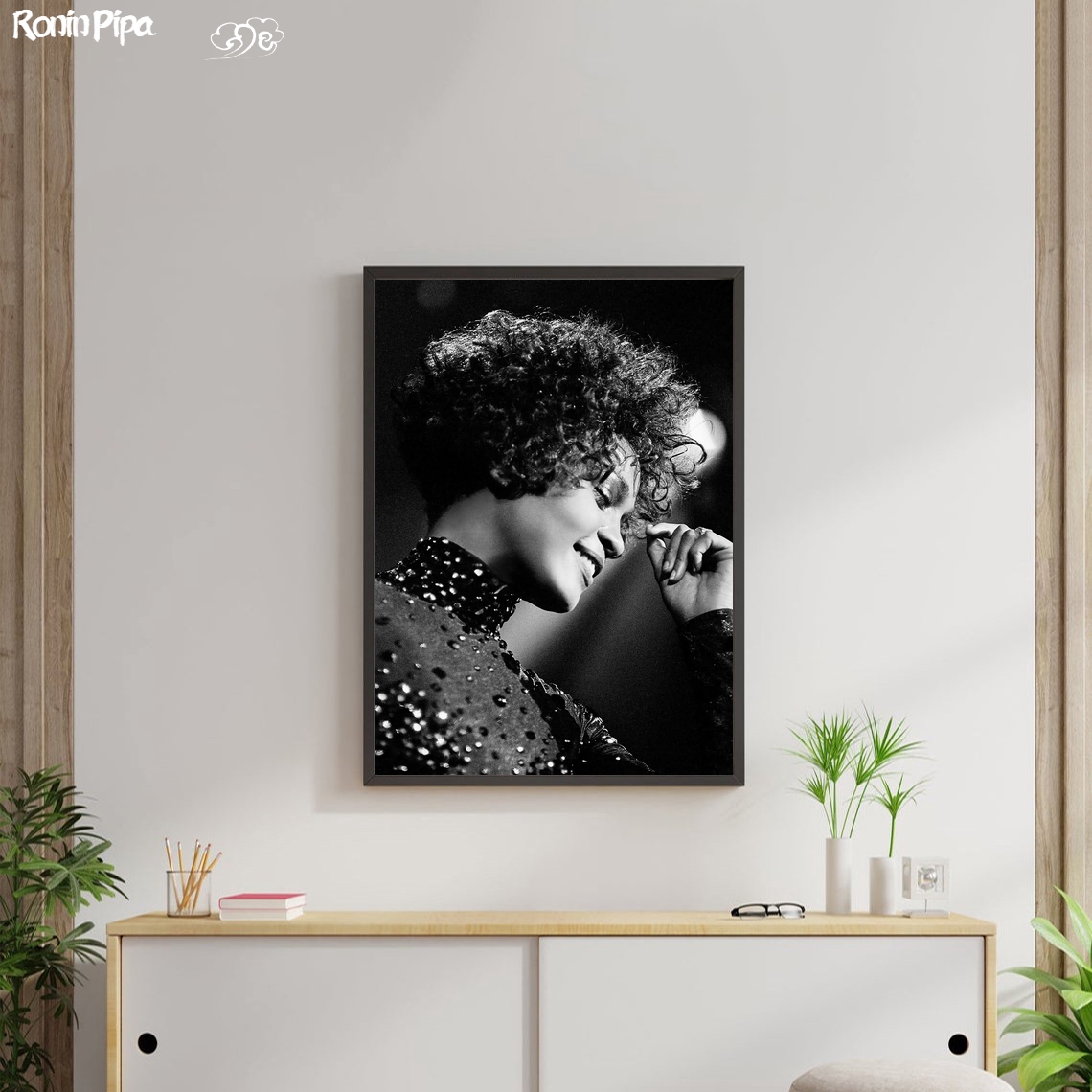 Whitney Houston plakat muzyczn – Home Decor Houston recenzja i cena