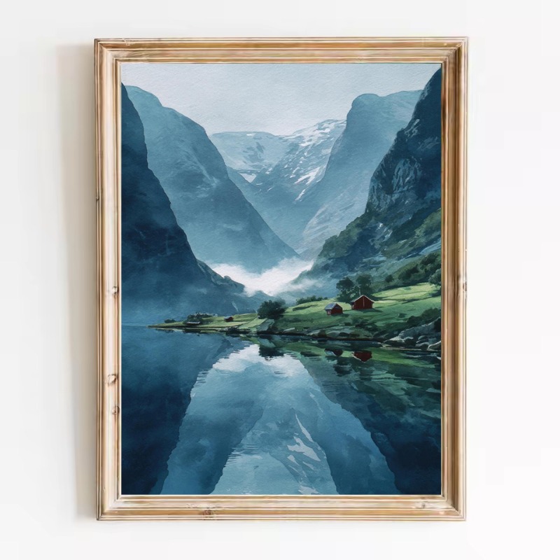 Akwarelowe Krajobrazy z Podróż – Home Decor Bali recenzja i cena