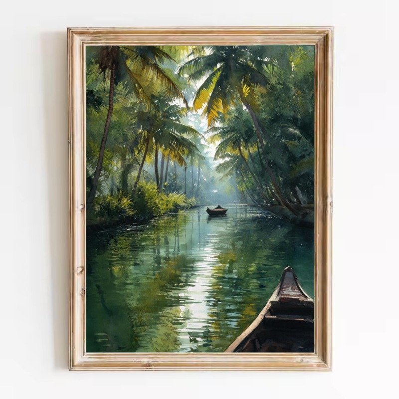 Akwarelowe Krajobrazy z Podróż – Home Decor Bali recenzja i cena