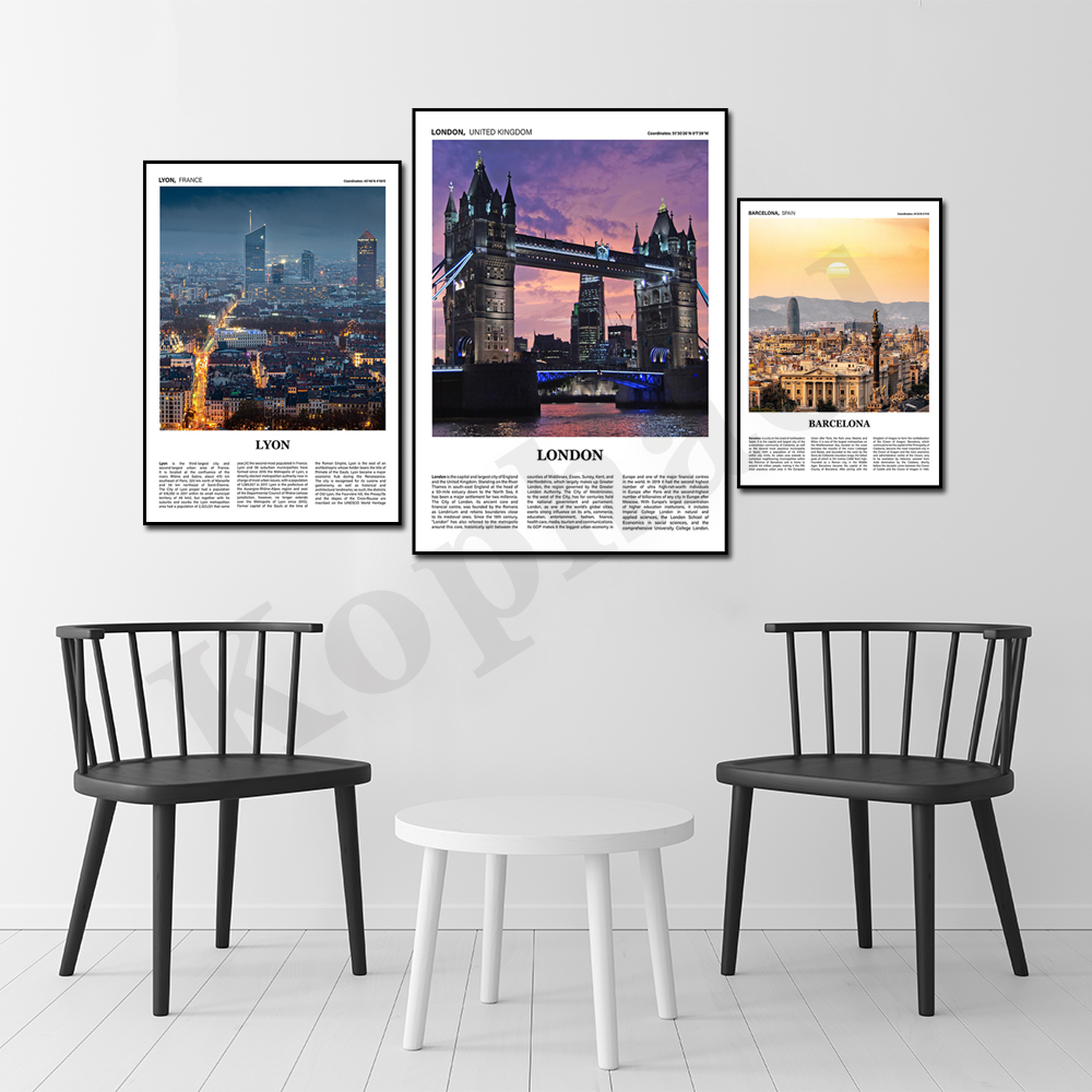 Kopenhaga Barcelona London Zur – Home Decor Zurich recenzja i cena