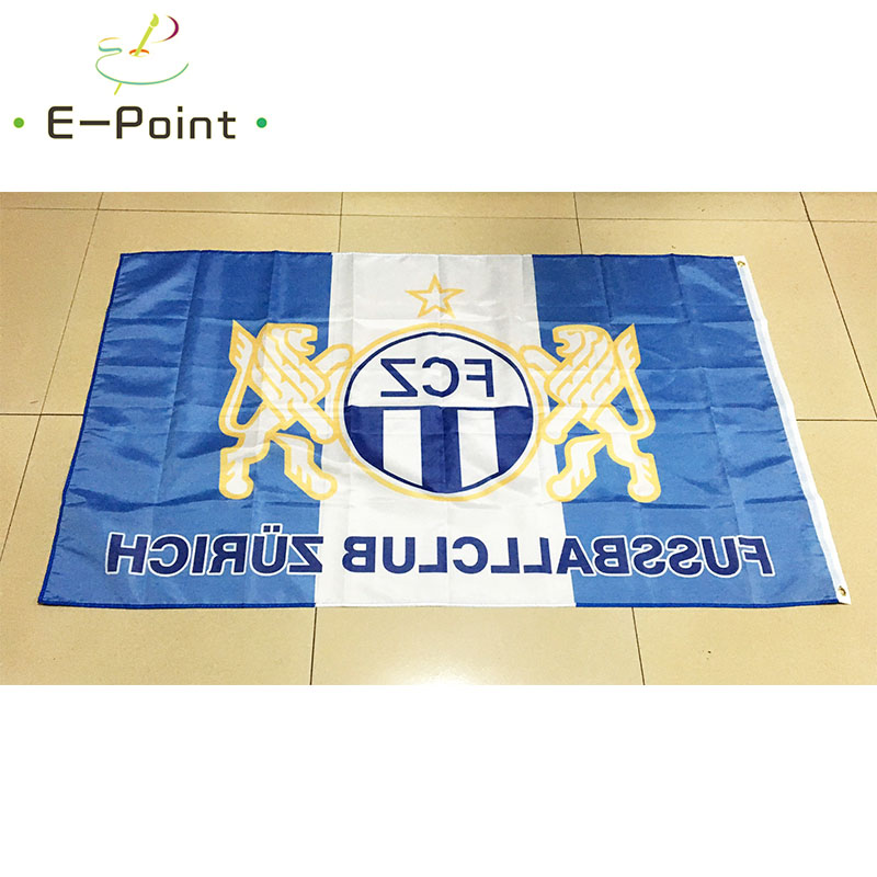 Flaga FC Zürich 90x150cm (3x5  – Home Decor Zurich recenzja i cena