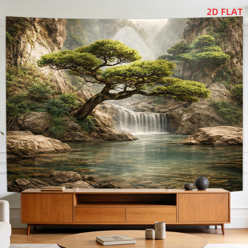 Gobelin z motywem górskiego kr – Home Decor Range recenzja i cena