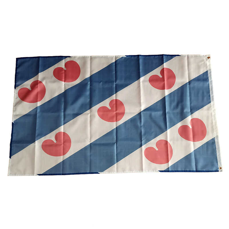 Flaga Frieslandii Holandia Mia – Home Decor Netherlands recenzja i cena