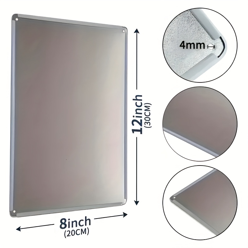 19. Personalizowana metalowa t – Home Decor Logo recenzja i cena