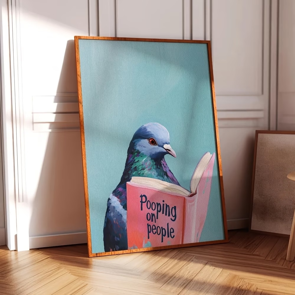 Nowoczesny Gołąb Czytający Ksi – Home Decor Reviews recenzja i cena