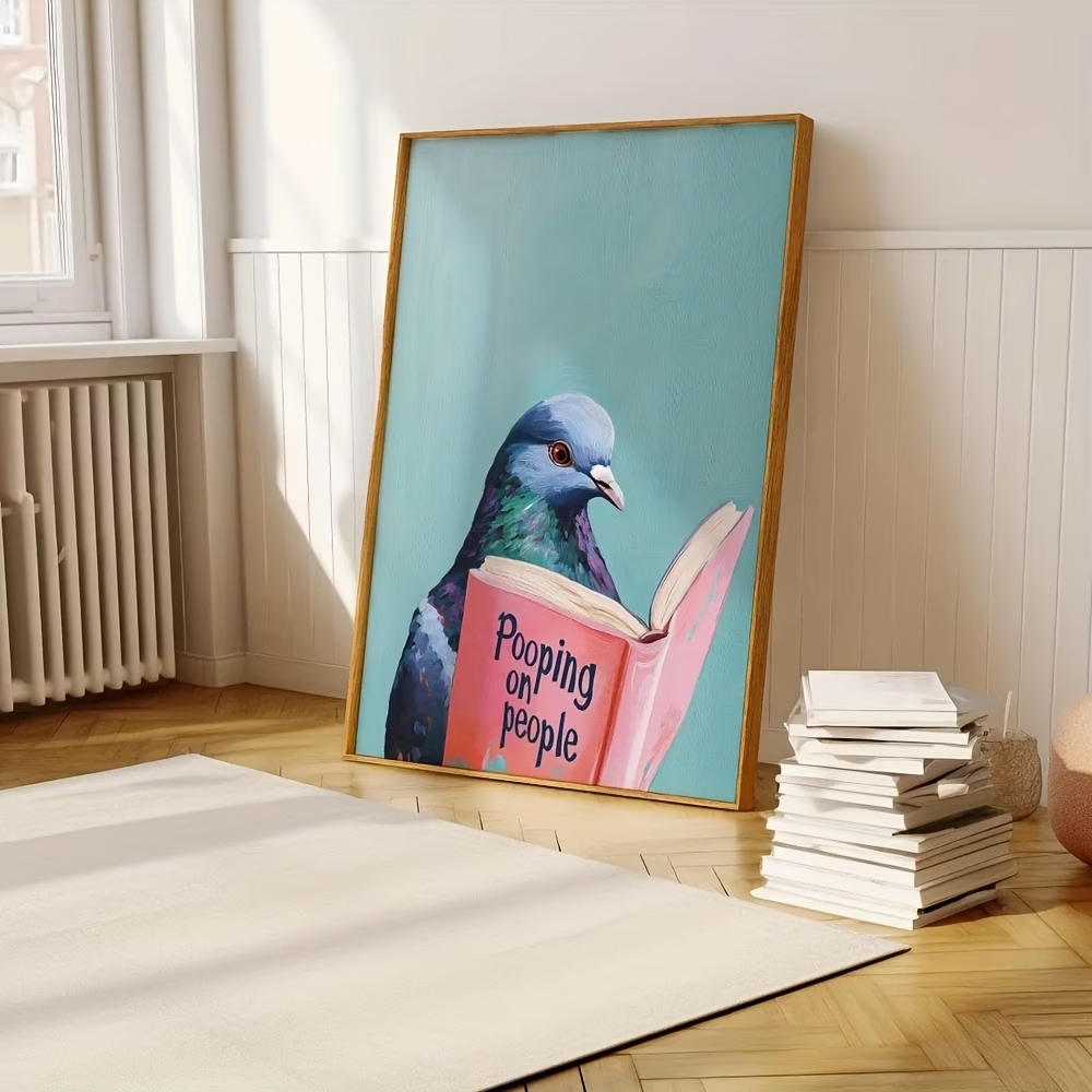 Nowoczesny Gołąb Czytający Ksi – Home Decor Reviews recenzja i cena